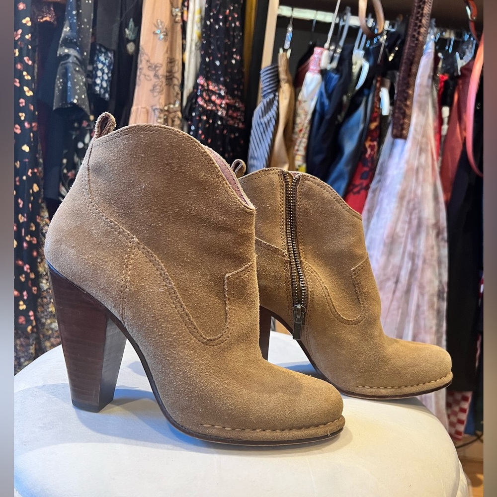 Frye Madeline Suede ankle boots